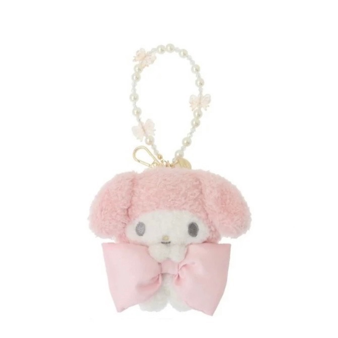 【現貨】✨三麗鷗聯名Maison de FLEUR-蝴蝶結造型絨毛玩偶吊飾-規格圖1