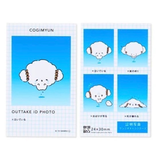 【現貨】✨三麗鷗NG證件照 人生四格 確認版-規格圖1