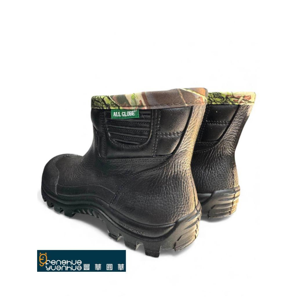 《 豐華圓華 》短筒防水鞋  雨鞋 膠鞋-細節圖2