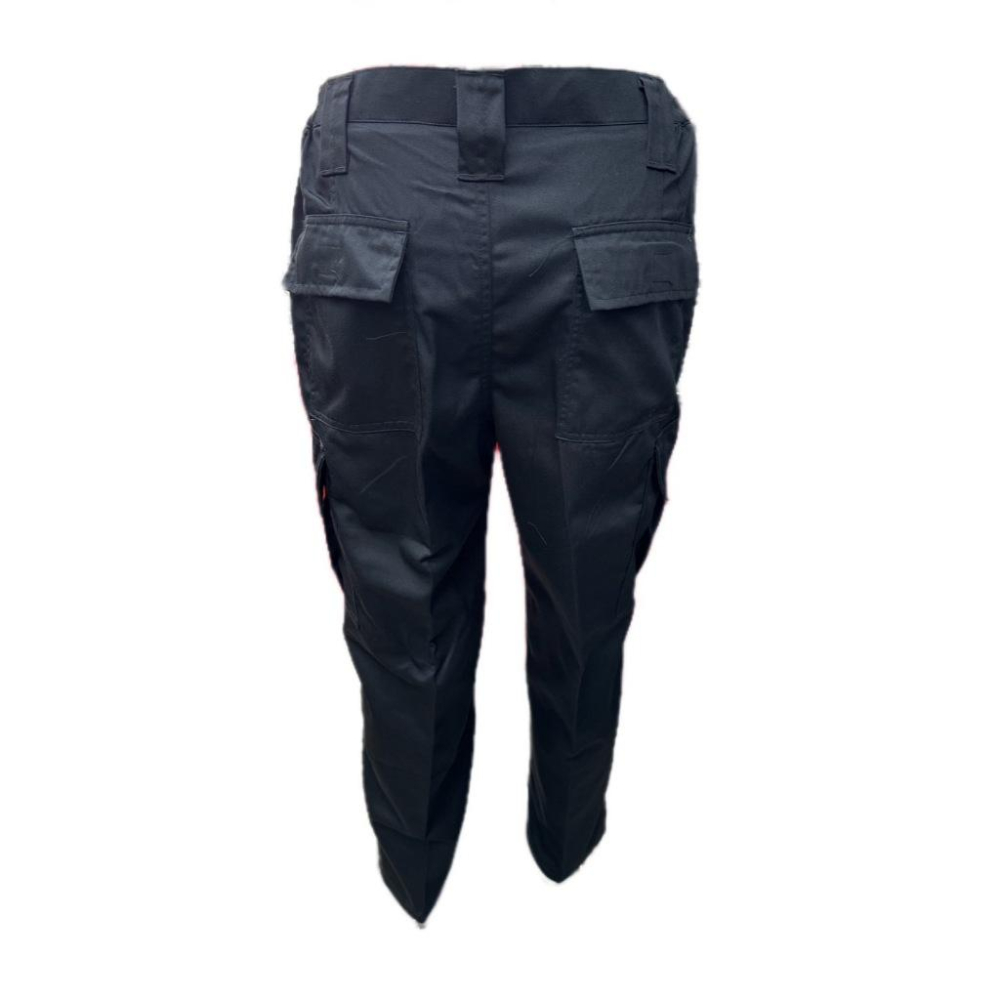 《 豐華圓華 》新品 全新TC 35%棉工作褲  側袋褲  黑色 / 深藍 2色-細節圖3