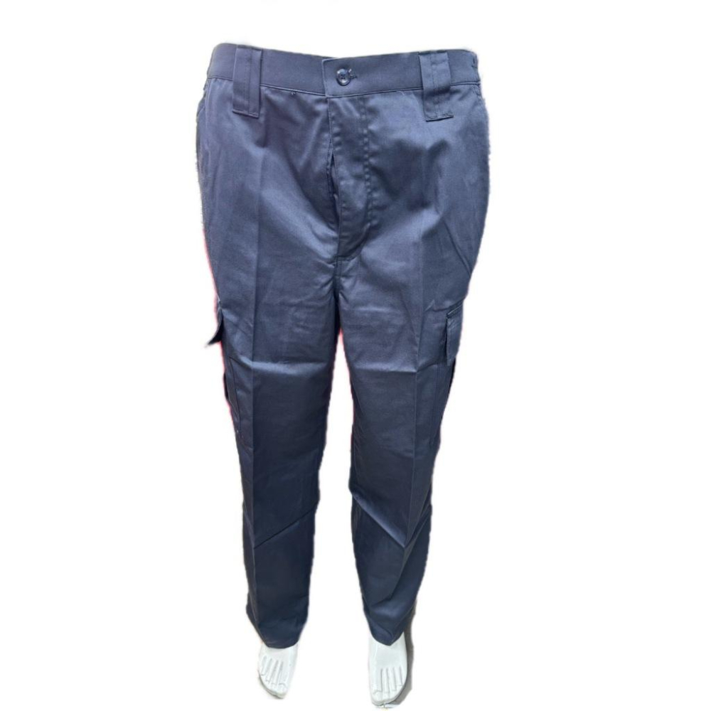 《 豐華圓華 》新品 全新TC 35%棉工作褲  側袋褲  黑色 / 深藍 2色-細節圖5