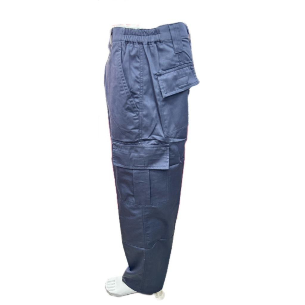 《 豐華圓華 》新品 全新TC 35%棉工作褲  側袋褲  黑色 / 深藍 2色-細節圖7