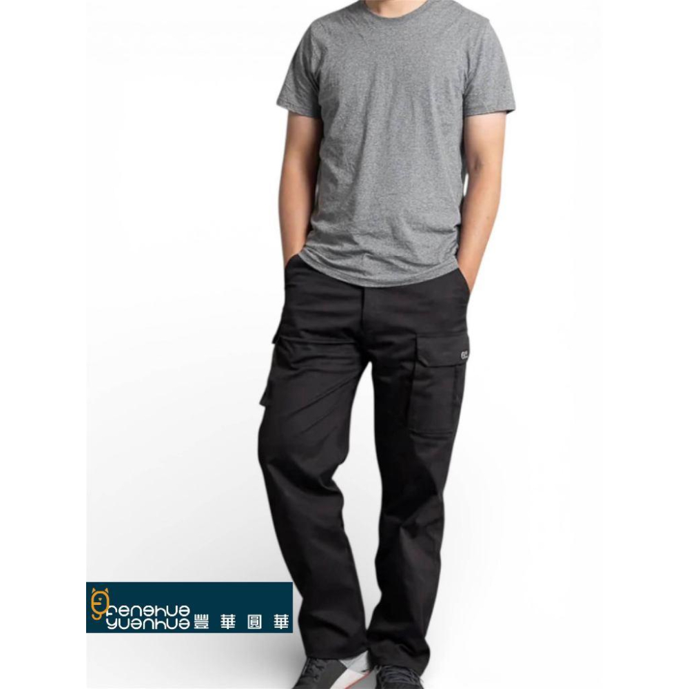 《 豐華圓華 》重磅耐磨微彈休閒工作褲 休閒褲 (海軍藍)（黑色）-細節圖3