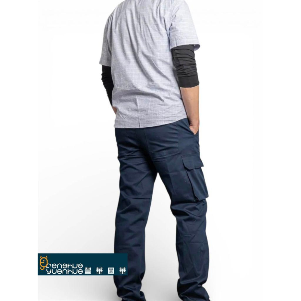 《 豐華圓華 》重磅耐磨微彈休閒工作褲 休閒褲 (海軍藍)（黑色）-細節圖6