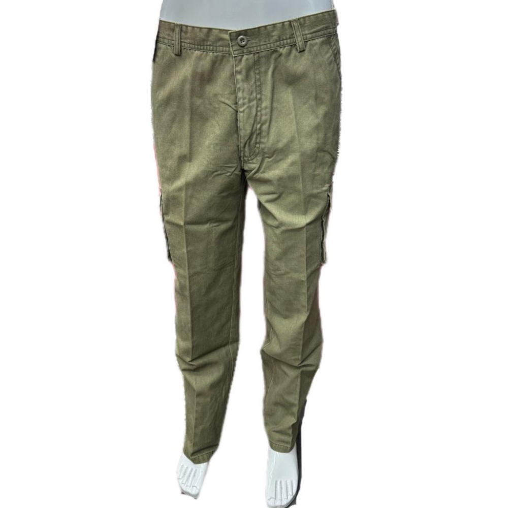 《 豐華圓華 》新品 全新砂洗工作褲 休閒長褲 側口袋-細節圖3