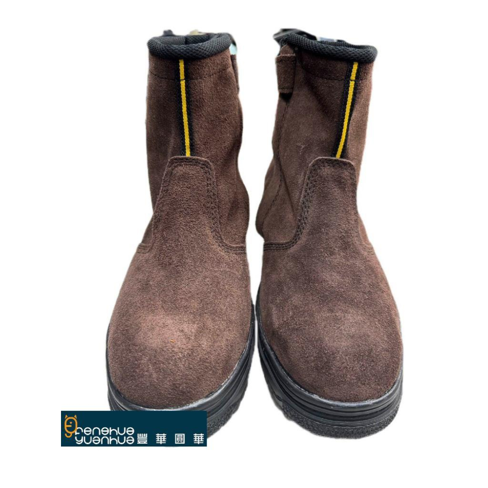 《 豐華圓華 》全新矮統電焊鞋3種顏色米黃 咖啡 黑色 工作鞋 安全鞋  鋼頭鞋-細節圖2