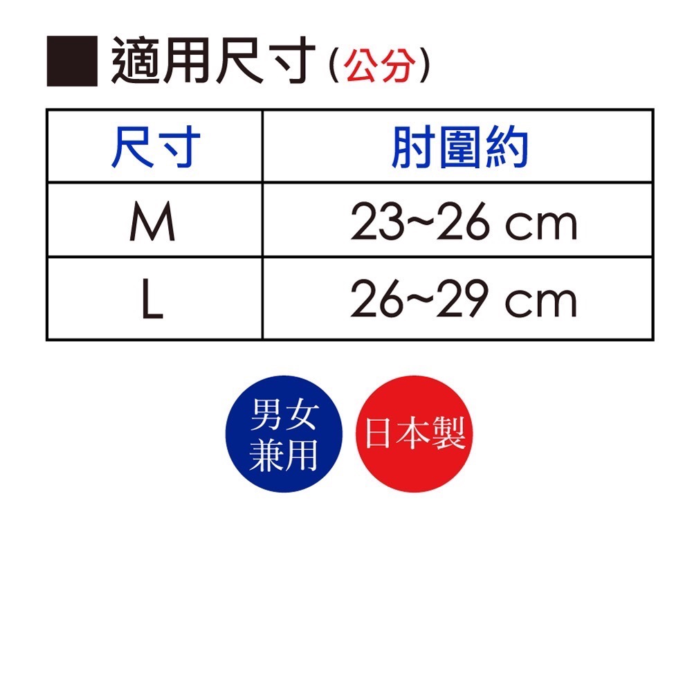 【日本 Shinsei】壓力固定護肘 1入-細節圖4