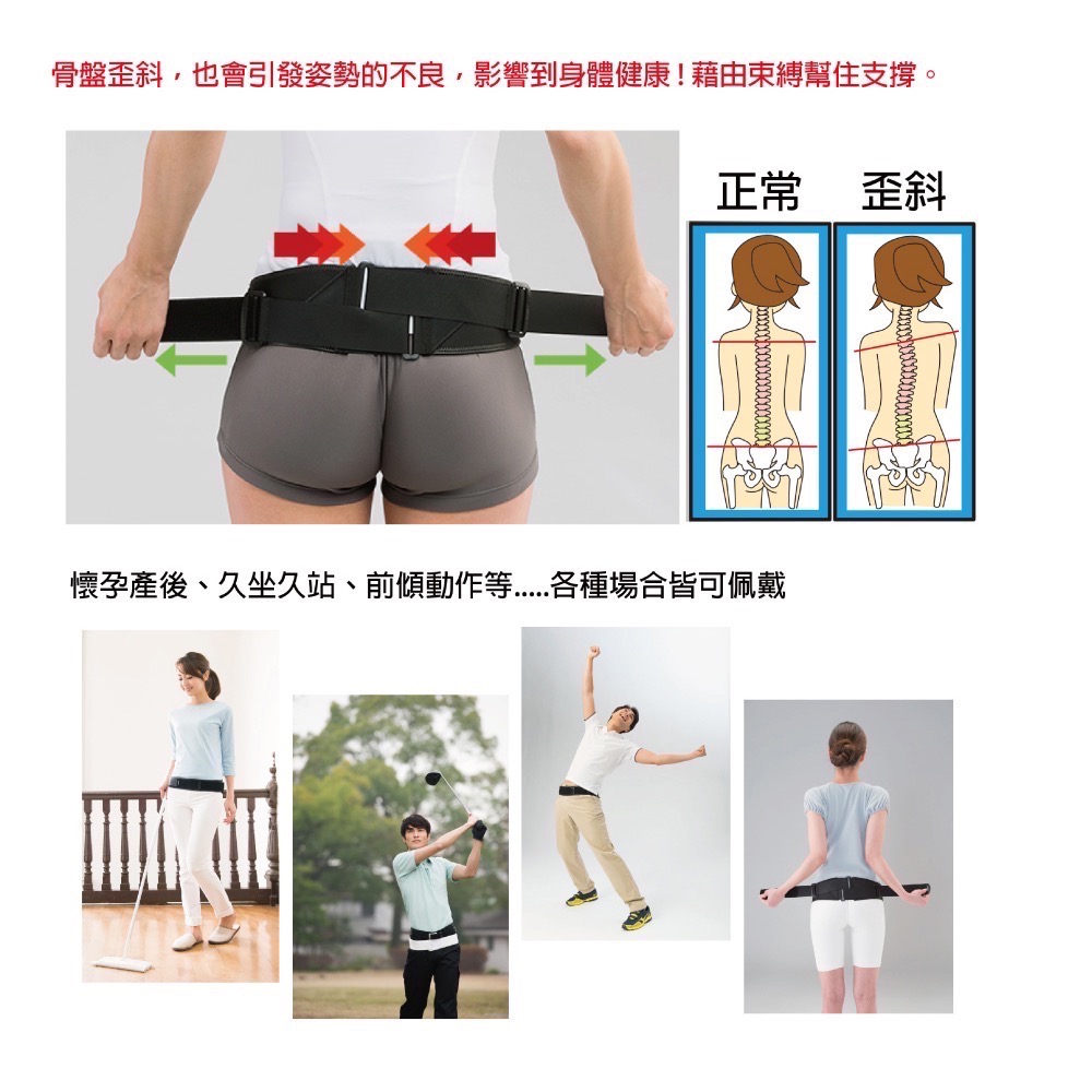 bonbone 專業骨盤護腰帶-細節圖3