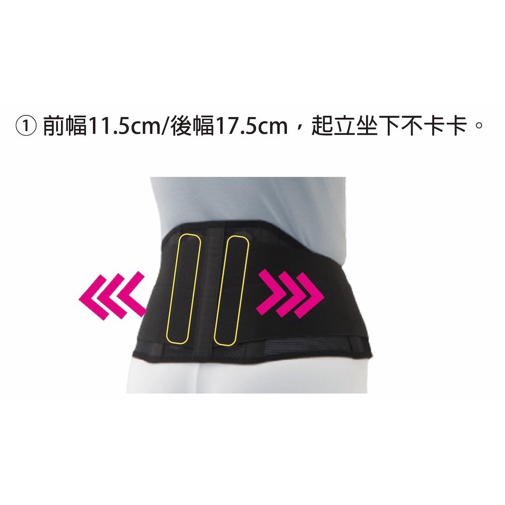 bonbone 雙重固定透氣護腰-細節圖4