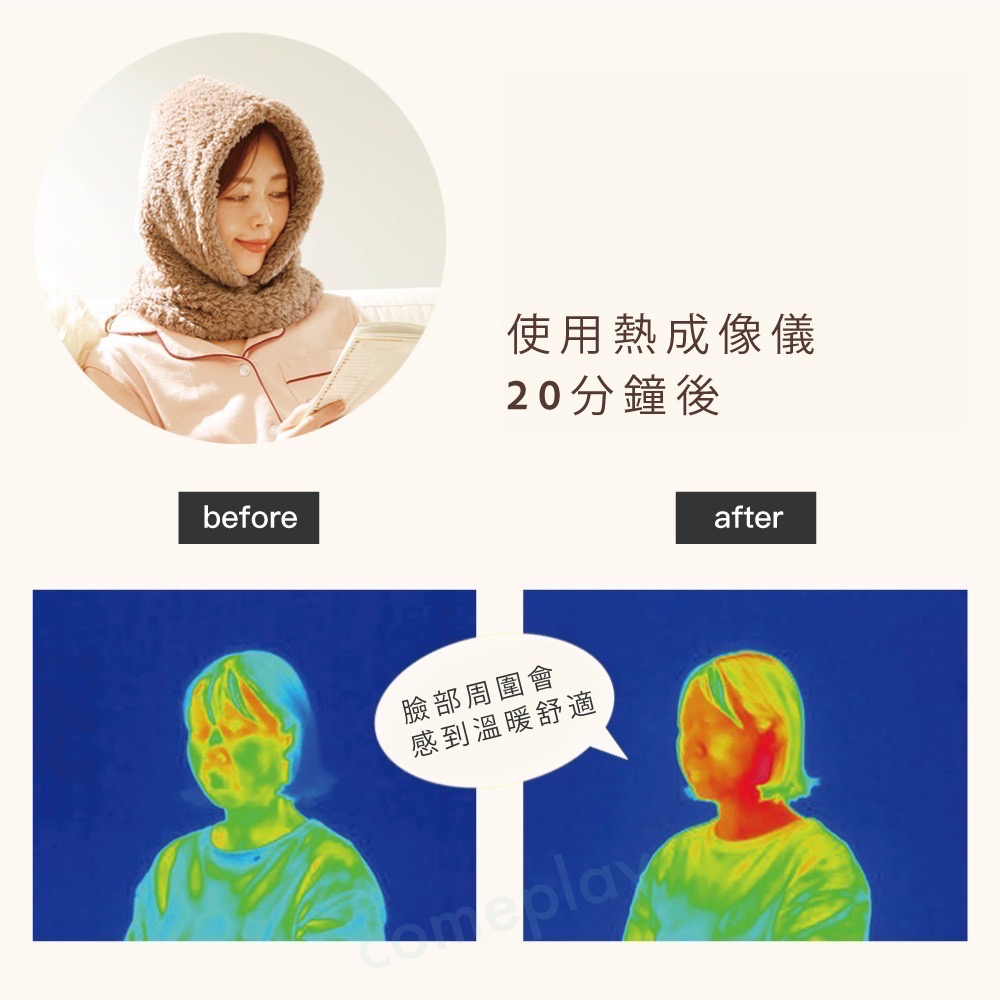 Alphax 極暖頭頸保暖套-細節圖6