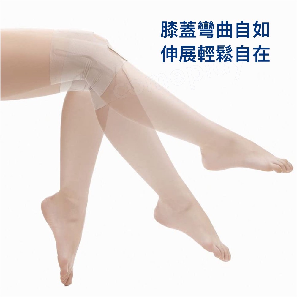 Alphax 肌膚感覺 蝶型透氣彈力膝蓋護帶 1入-細節圖4