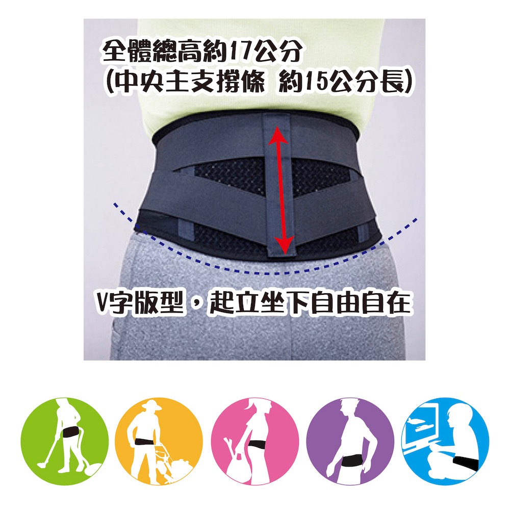 Shinsei Care Guard ! 腰安定 可分離雙重護腰-細節圖3