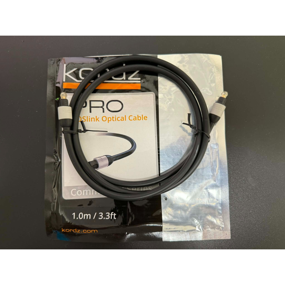 二手 澳大利亞 Kordz PRO TOSLink 專業光纖線 線長 1m 2m 1公尺 2公尺-細節圖3