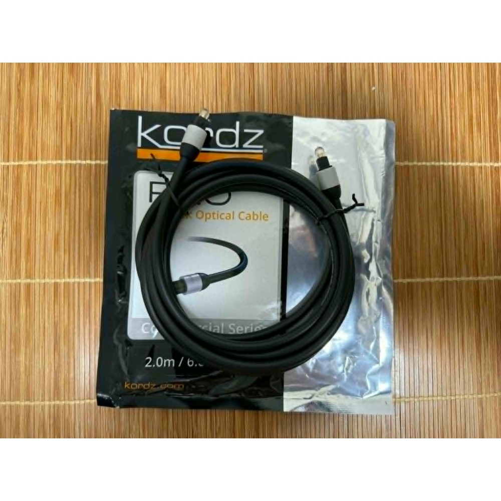 二手 澳大利亞 Kordz PRO TOSLink 專業光纖線 線長 1m 2m 1公尺 2公尺-規格圖5