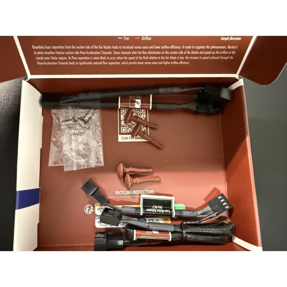二手 貓頭鷹 Noctua NF-A6x25 PWM 6公分 SSO2 風扇-細節圖3
