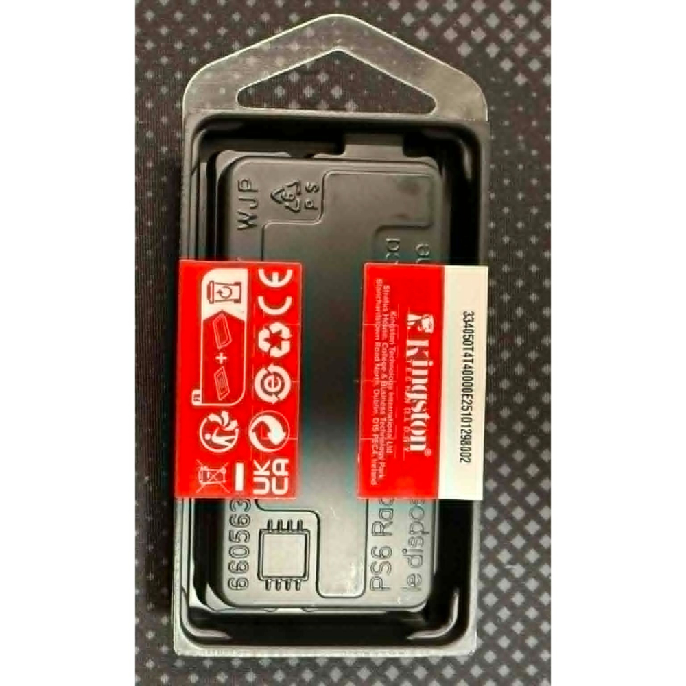 全新未拆封 Kingston 金士頓 DDR5 5600 16GB 筆記型記憶體 (KVR56S46BS8-16)-細節圖3