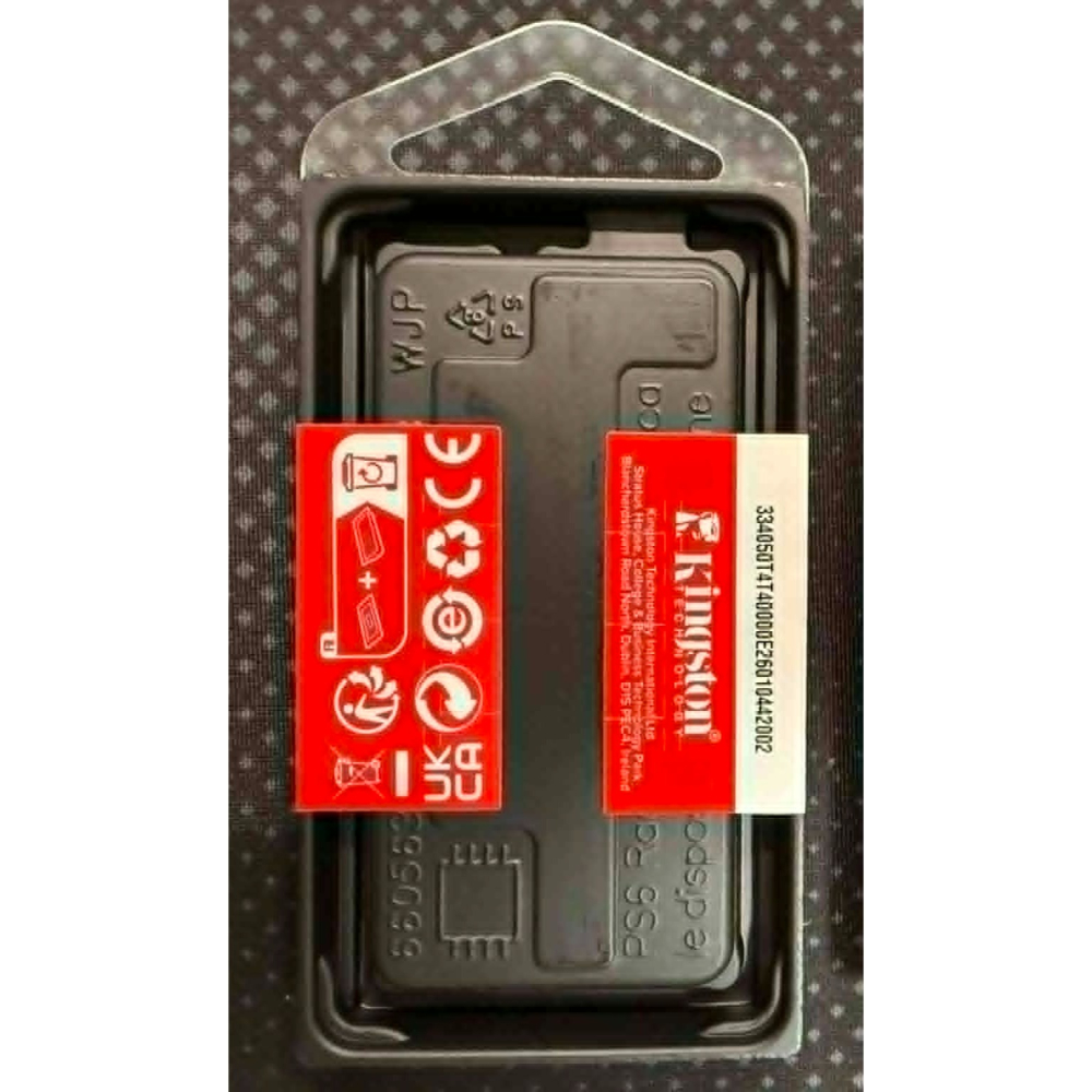 全新未拆封 Kingston 金士頓 DDR5 5600 16GB 筆記型記憶體 (KVR56S46BS8-16)-細節圖4