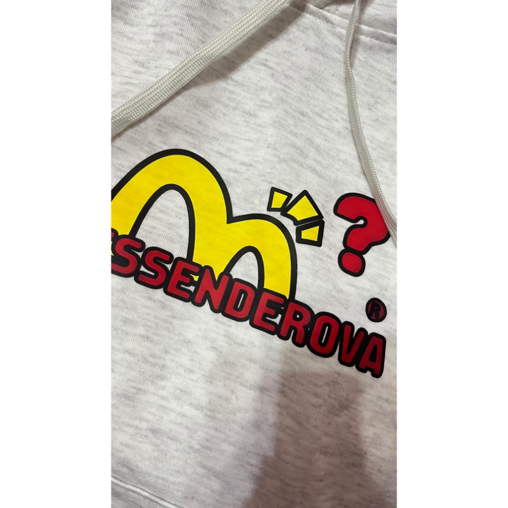 童裝連帽衞衣胸平量51cm白灰色雙面圖Hello Kitty卡通連帽長袖衛衣上衣帽t-細節圖5