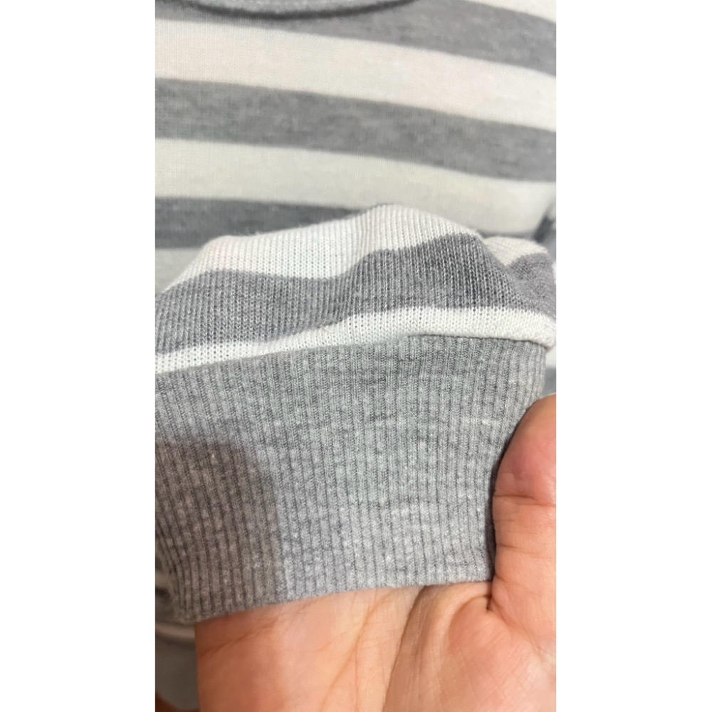 小個子65%棉日系輕薄舒適修身顯瘦連身長袖短洋裝長版上衣-細節圖4