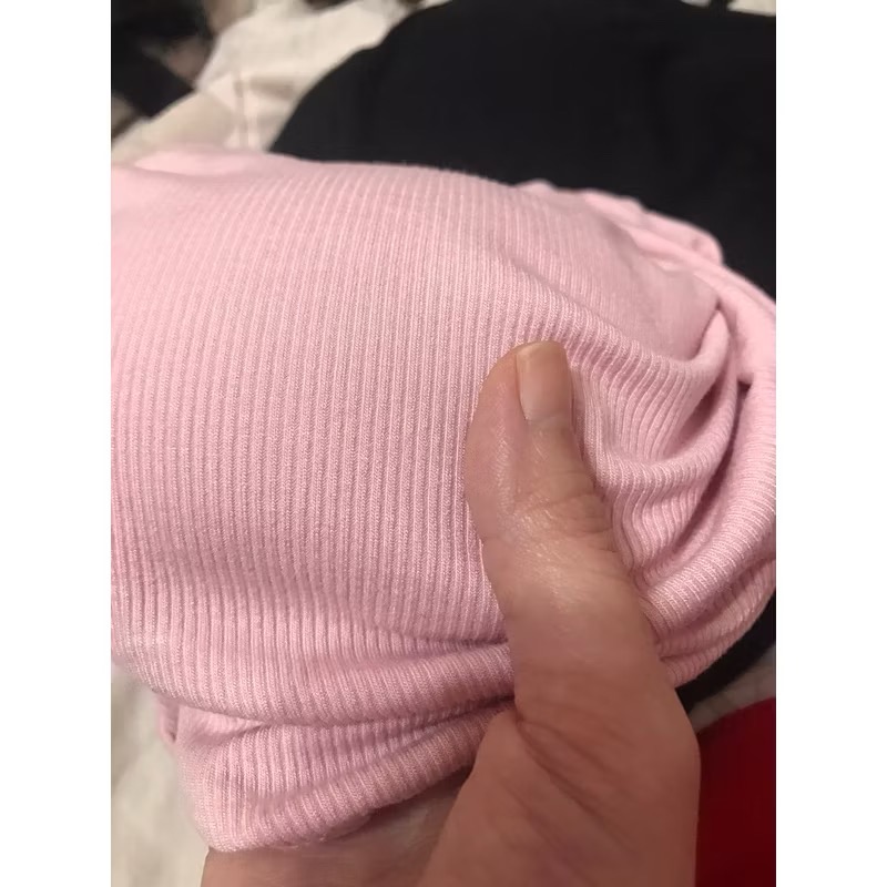 bar top手捧杯軟彈滑棉質挖背+削肩+細肩帶小可愛小背心-細節圖7