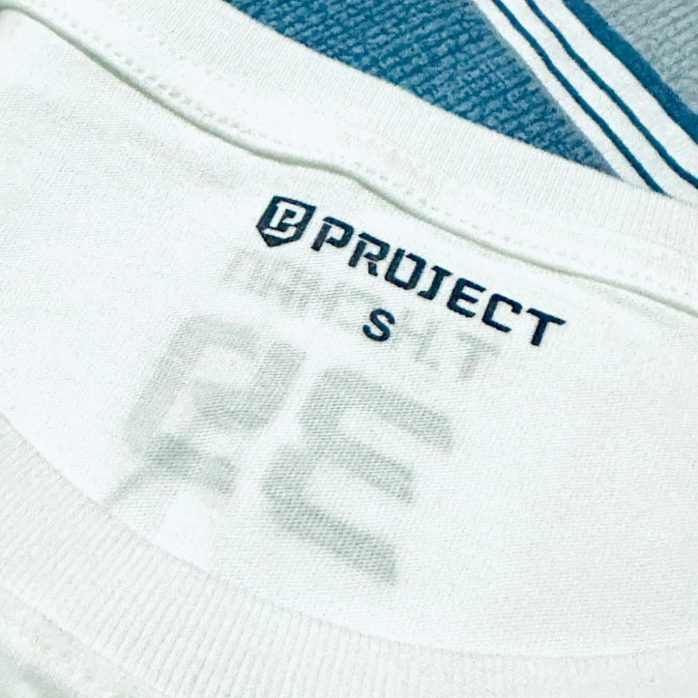 絕版》B-PROJECT 系列商品 中信兄弟 詹子賢 珍珠白 品牌踢恤 尺寸Ｓ 衣服 中華職棒-細節圖3