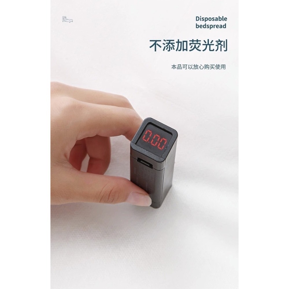 健康旅行 雙人加大 一次性 床單被套枕套4件組 單人一次性保潔墊四件組-細節圖6