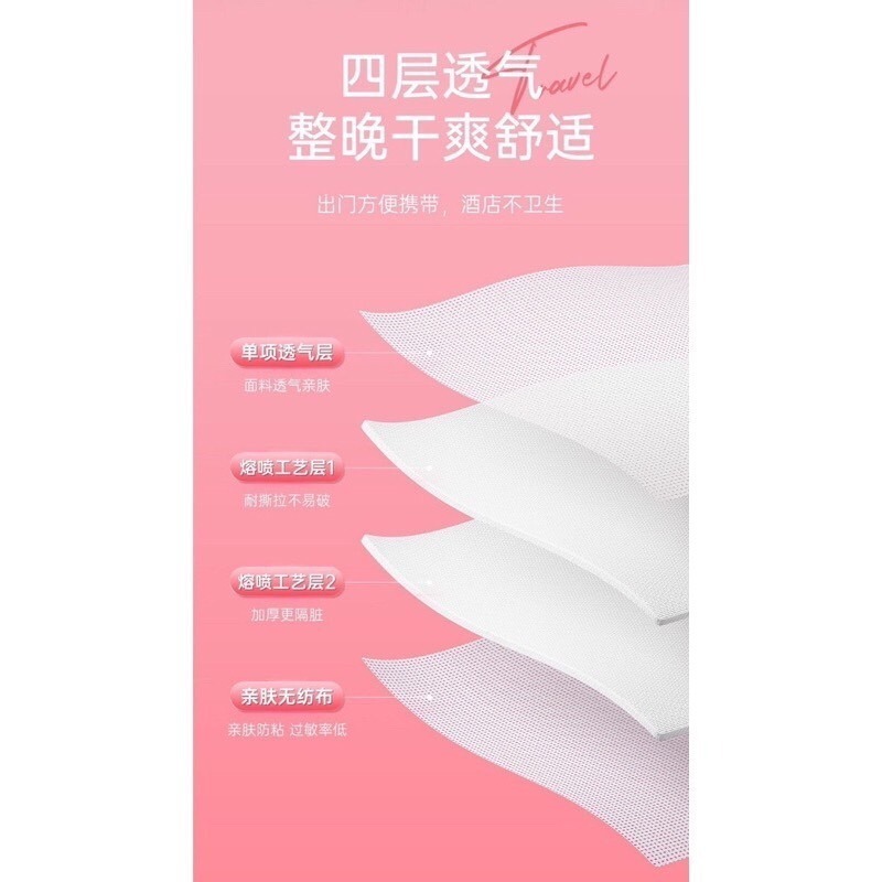 健康旅行 雙人加大 一次性 床單被套枕套4件組滅菌加厚雙人單人3件套旅行床上用品套裝-細節圖9