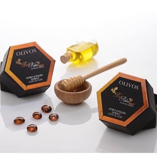 Olivos土耳其原裝蜂蜜花粉橄欖皂150g 土耳其製蜂蜜橄欖皂-細節圖3