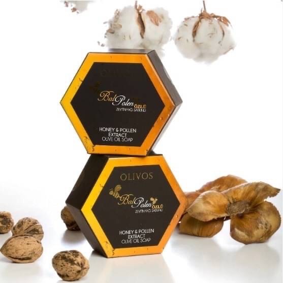 Olivos土耳其原裝蜂蜜花粉橄欖皂150g 土耳其製蜂蜜橄欖皂-細節圖4