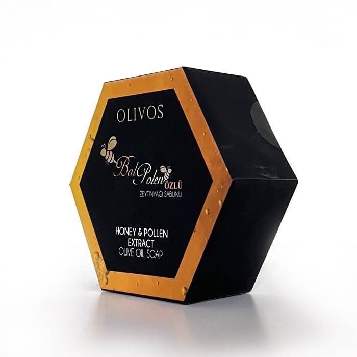 Olivos土耳其原裝蜂蜜花粉橄欖皂150g 土耳其製蜂蜜橄欖皂-細節圖6