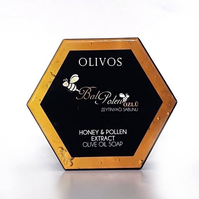 Olivos土耳其原裝蜂蜜花粉橄欖皂150g 土耳其製蜂蜜橄欖皂-細節圖7