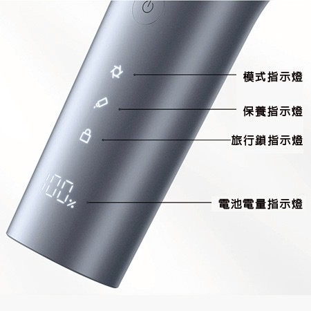 台灣小米 Xiaomi 理髮器2 19段長度調節 智慧理髮不卡髮 自動理髮器 修剪頭髮 可沖洗 180分鐘續航電力-細節圖5