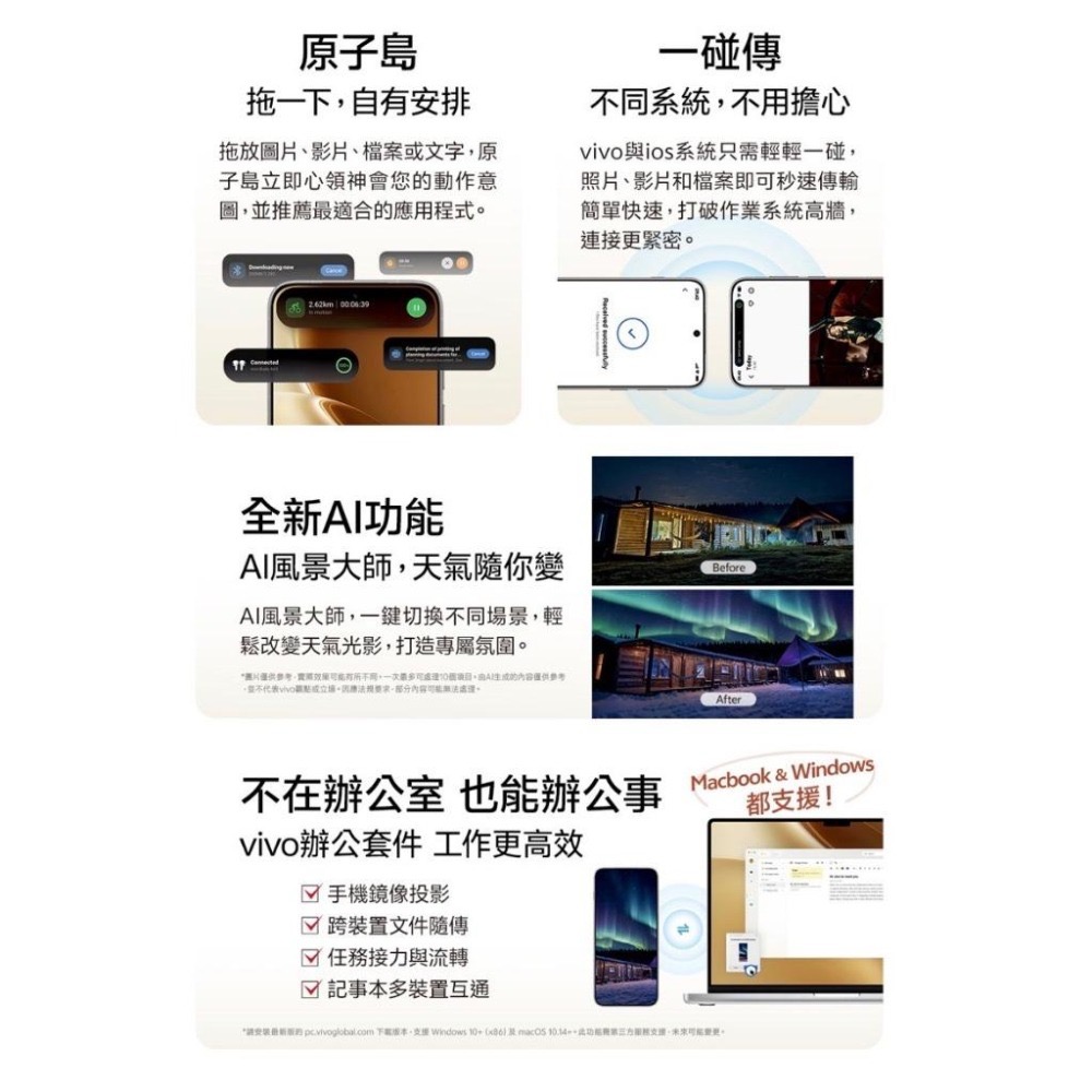 (空機自取價) vivo X300 Pro 16G/512G 6.78吋 5G 全新未拆封台灣公司貨 X200pro-細節圖5