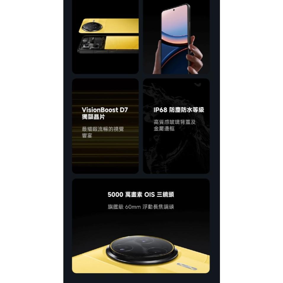 (空機自取價) POCO F7 Ultra 16G/512G 5G 6.67吋智慧型手機 全新未拆封台灣公司貨 F6-細節圖3