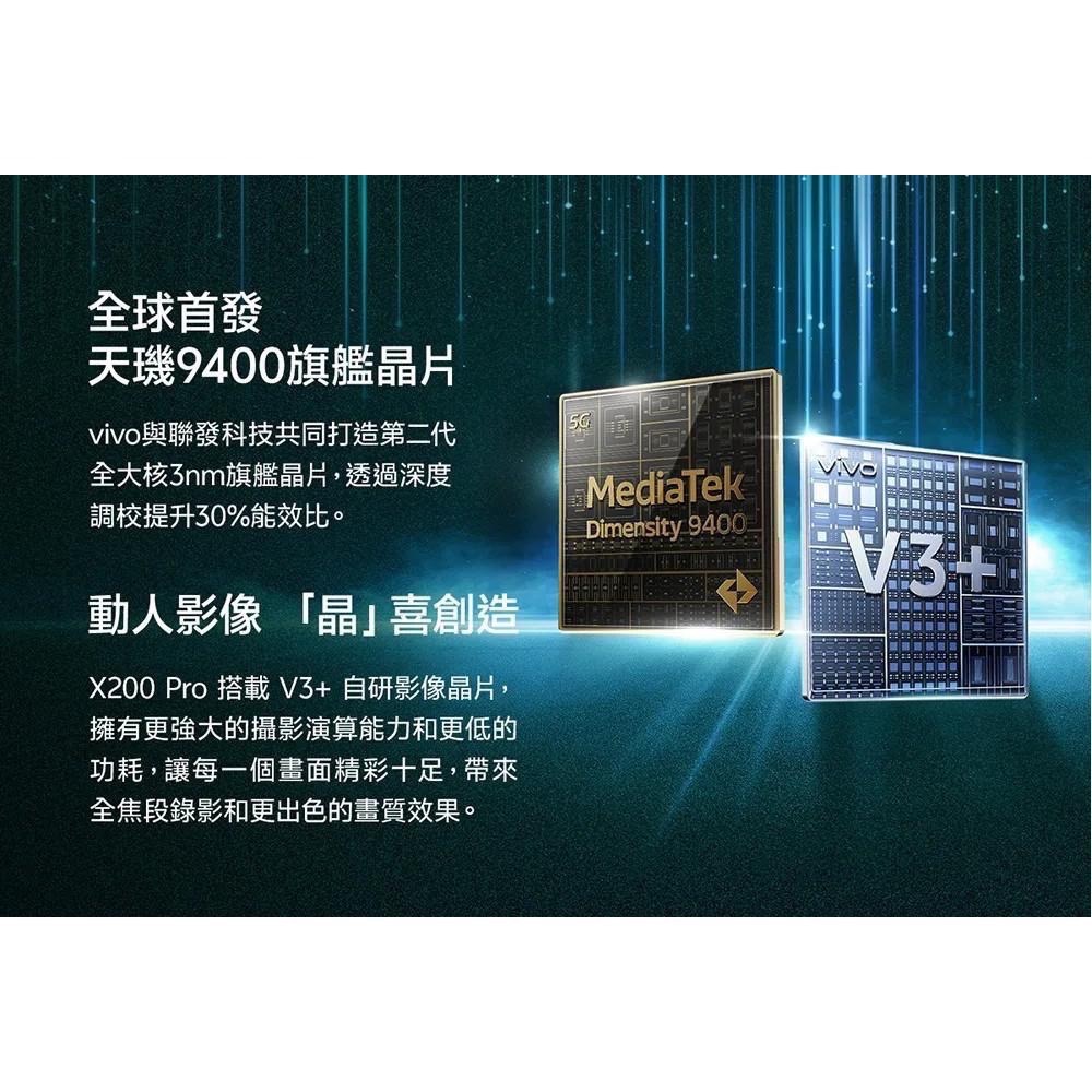 (空機自取價) VIVO X200 Pro 5G 16G/512G 蔡司光學鏡頭 全新未拆封台灣公司貨 X100pro-細節圖7