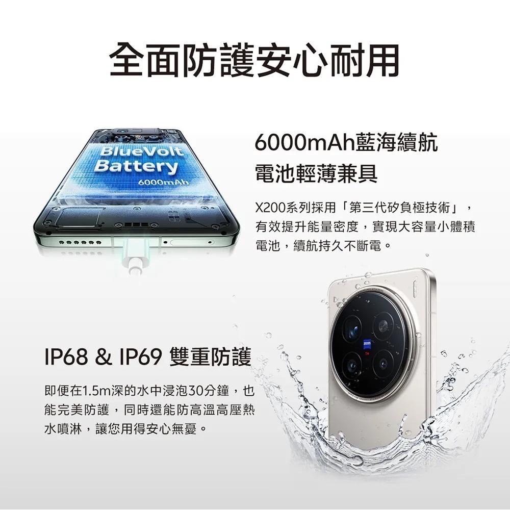 (空機自取價) VIVO X200 Pro 5G 16G/512G 蔡司光學鏡頭 全新未拆封台灣公司貨 X100pro-細節圖9