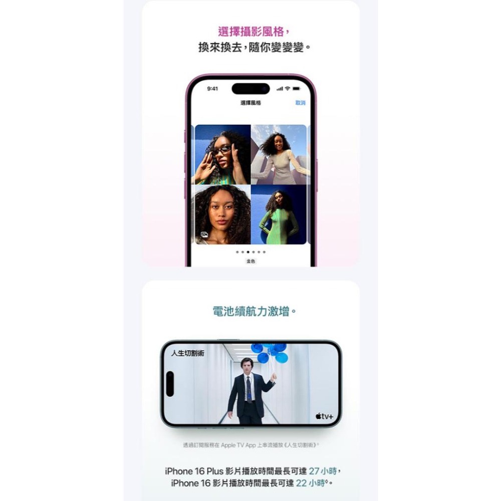 (空機自取價) iphone16 128G 5G手機 全新未拆封台灣公司貨 16plus 16pro 16promax-細節圖5