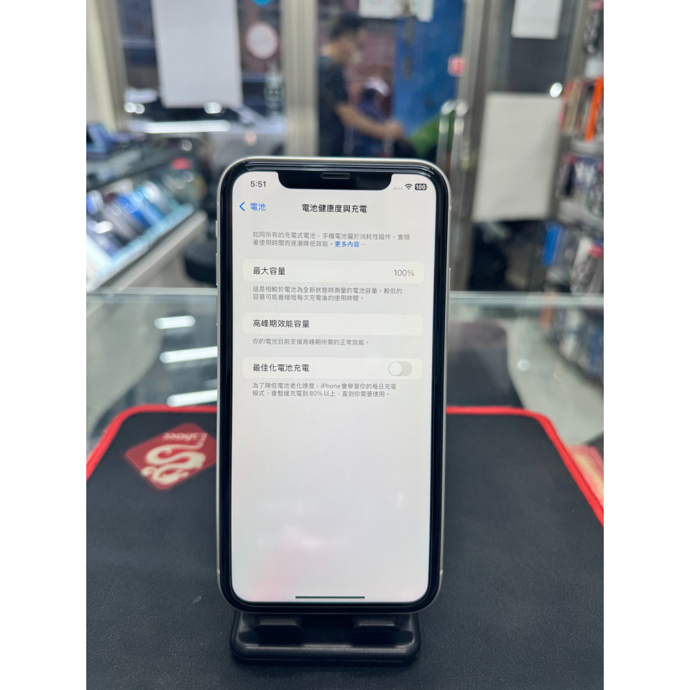 二手精品 iphone XR 128GB 白色 9成新 電池健康度100% 無盒裝有附正廠配件 贈保護貼及空壓殼-細節圖8