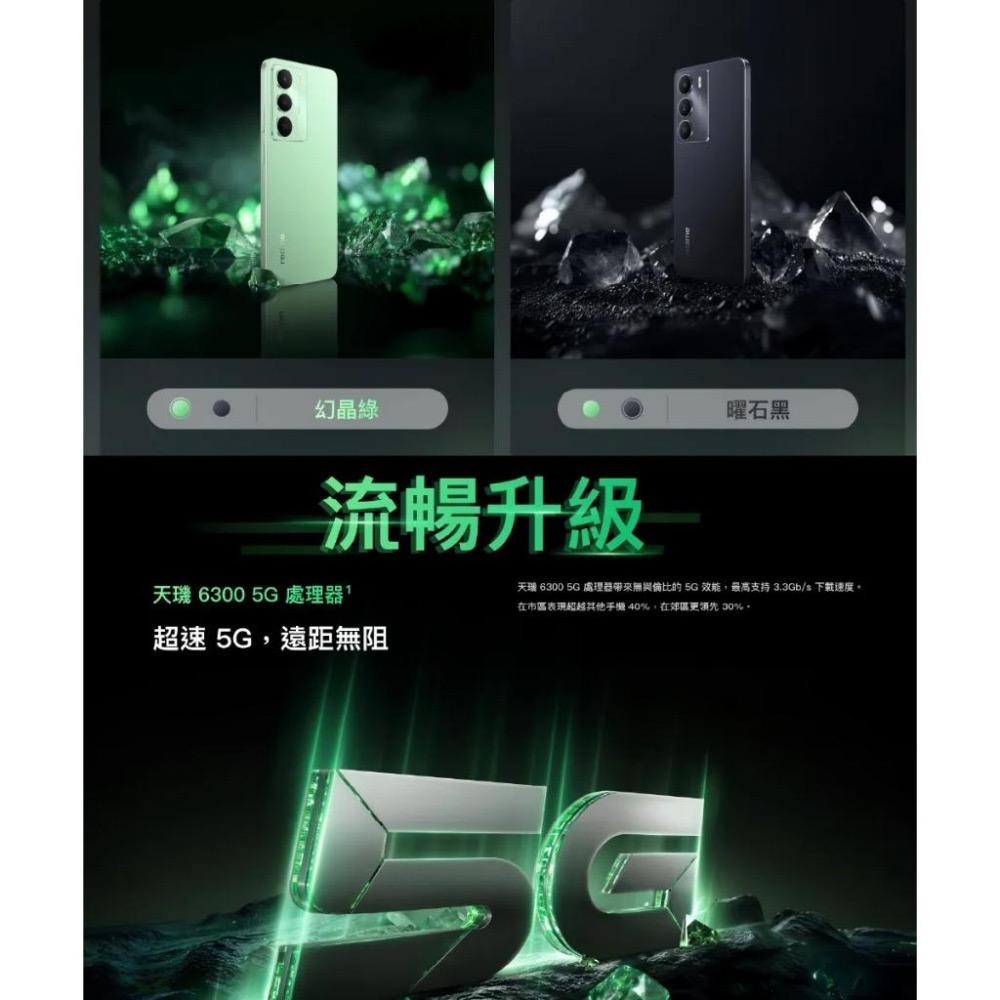 (空機自取價) realme 14x 8G+256G 5G AI手機 全新未拆封台灣公司貨 12X 13X-細節圖5