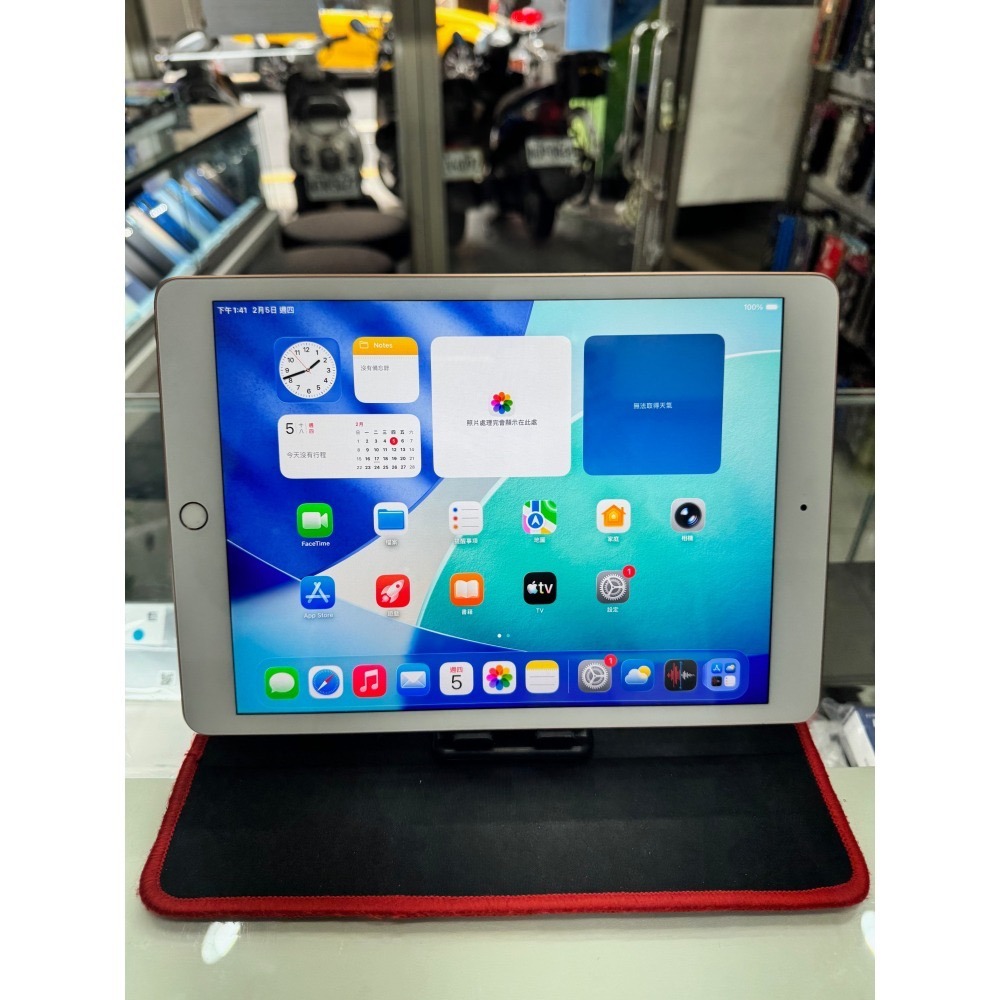 二手精品 Apple iPad 8 10.2 吋 128G WiFi 玫瑰金色 無盒裝 贈充電組 保護貼及皮套-細節圖2