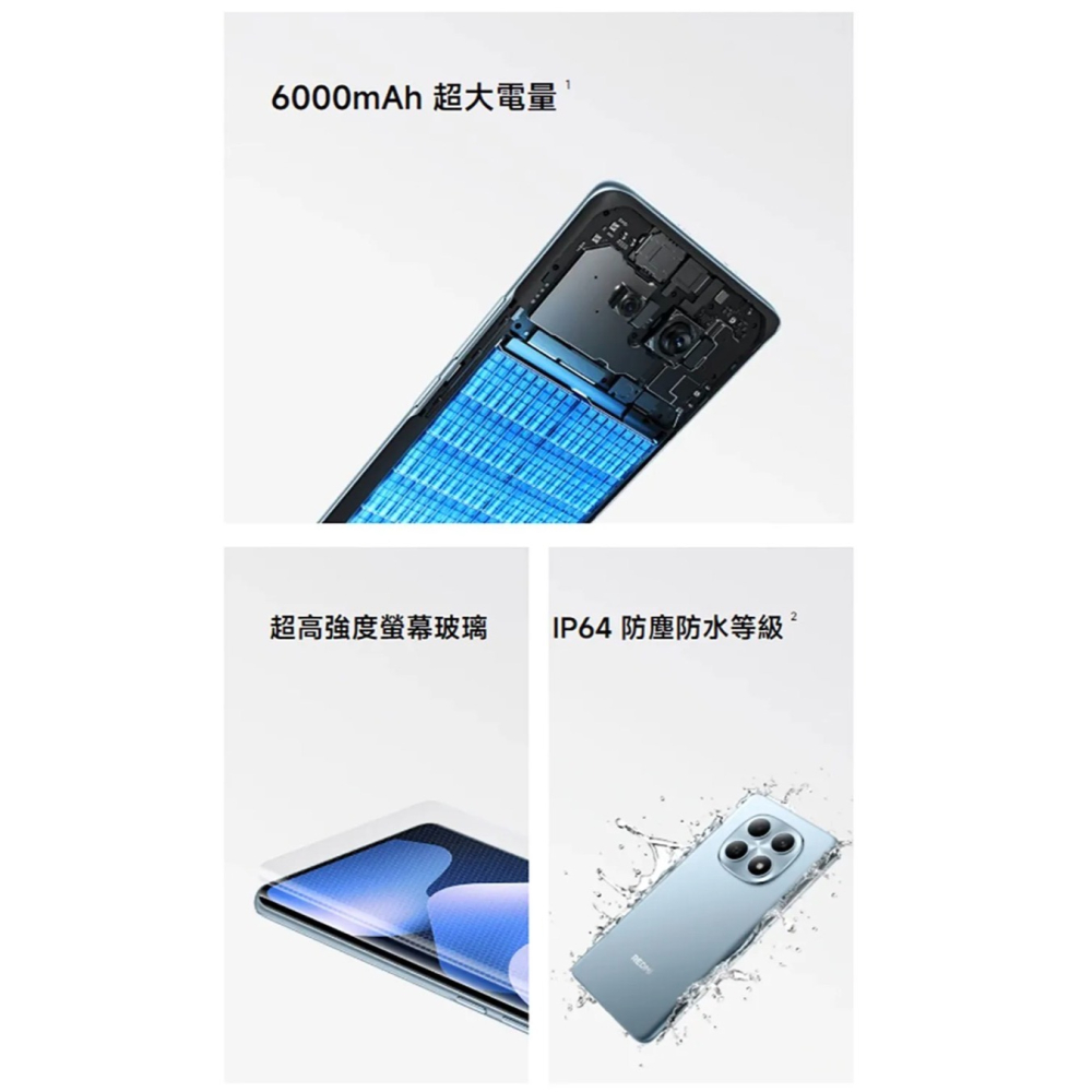 (空機自取價) 紅米Note15 8/256G 1億畫素 5G大螢幕大電量手機 全新未拆封台灣公司貨-細節圖3