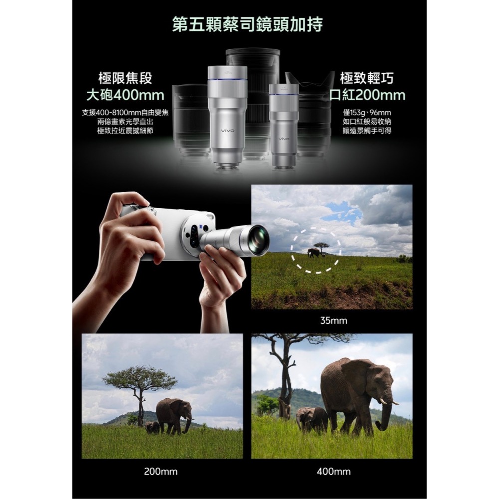 (空機自取價) Vivo X300 Ultra 5G 蔡司鏡頭手機 16G/512G 全新未拆封台灣公司貨 X300-細節圖3