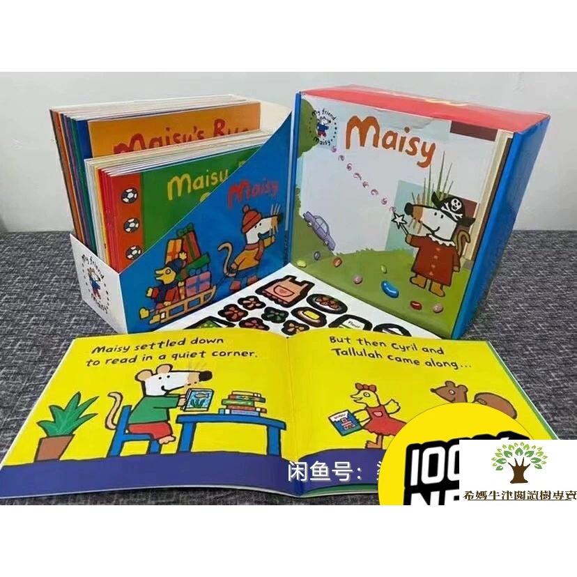 （現貨速發）🔥【希媽精選橋樑書】小鼠波波 36本  廖彩杏英文繪本 Maisy 貼紙書  送音檔-細節圖2