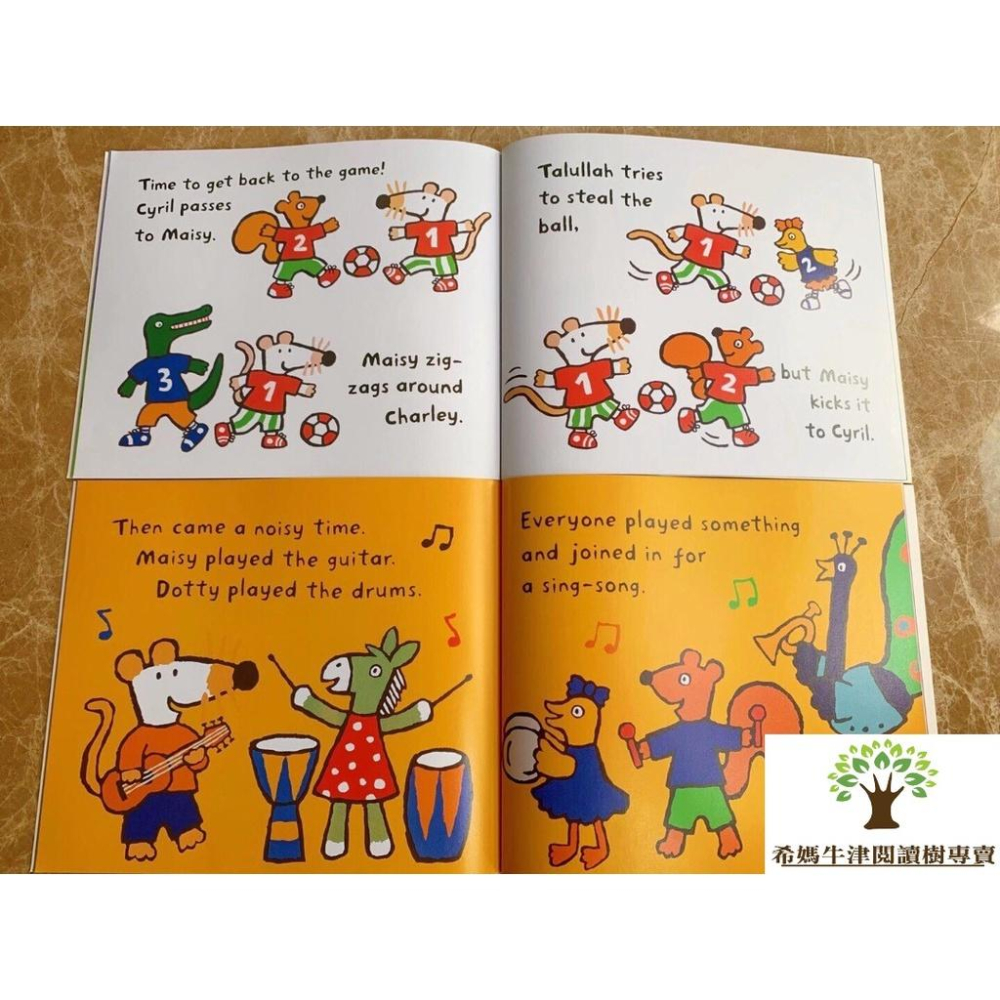 （現貨速發）🔥【希媽精選橋樑書】小鼠波波 36本  廖彩杏英文繪本 Maisy 貼紙書  送音檔-細節圖3