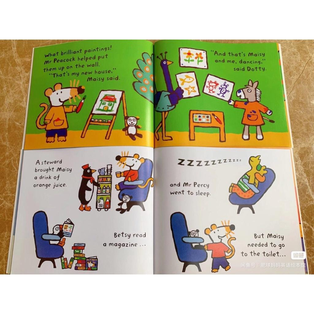 （現貨速發）🔥【希媽精選橋樑書】小鼠波波 36本  廖彩杏英文繪本 Maisy 貼紙書  送音檔-細節圖4