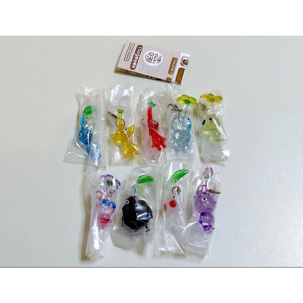 【皮克敏專區】日本現貨＿透明皮克敏扭蛋＿第２彈＿全新含蛋紙無蛋殼＿一整套出售＿一次擁有-細節圖2