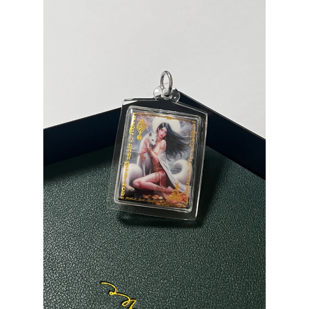 魅影仙狐 靈魅佛牌 幻影仙姿 狐魅聖牌 滿月狐仙女皇 阿贊醒 泰國佛牌-細節圖2