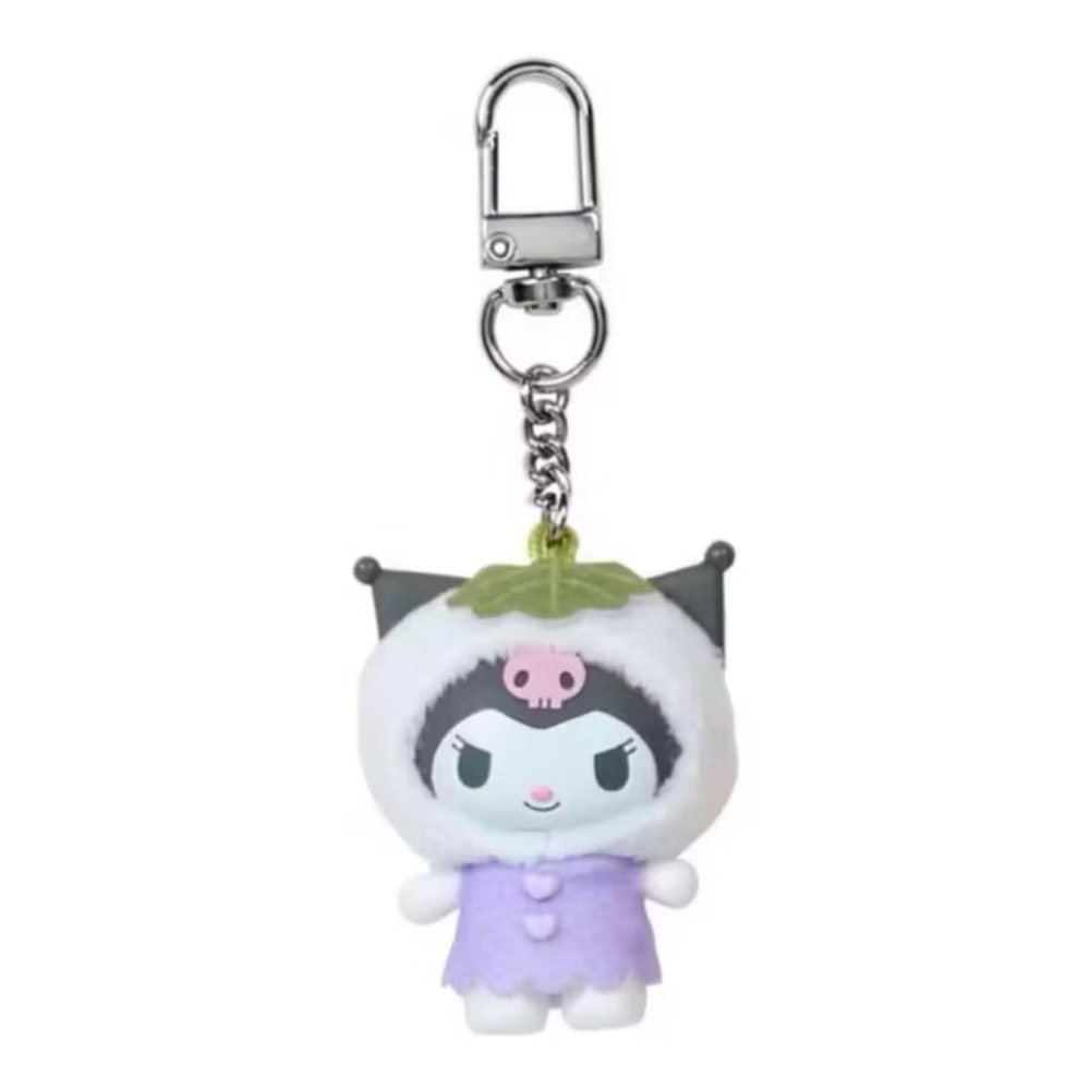 日本 三麗鷗【Sanrio】 日式點心造型鑰匙圈盲盒 無盒確認款-規格圖1