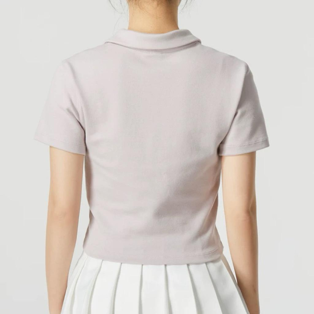二手95新S號 Nike 女子翻領短袖上衣 polo短上衣 DV7885-104-細節圖2