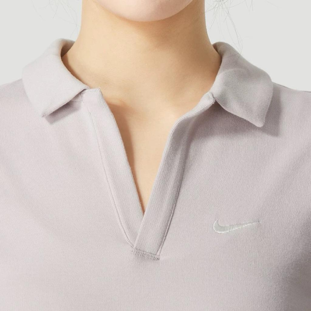 二手95新S號 Nike 女子翻領短袖上衣 polo短上衣 DV7885-104-細節圖3